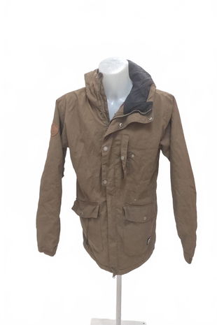 Pánská zimní bunda Cropp, barva hnědá, velikost S