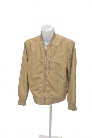 Pánská bunda H&M, barva hnědá, velikost L