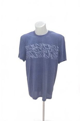 Pánské tričko Umbro s potiskem, barva modrá, velikost 2XL