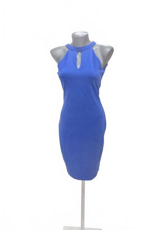 Dámske šaty Mohito, farba modrá, veľkosť XS