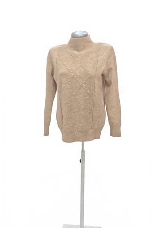 Dámsky sveter Genesis, farba hnedá, veľkosť M