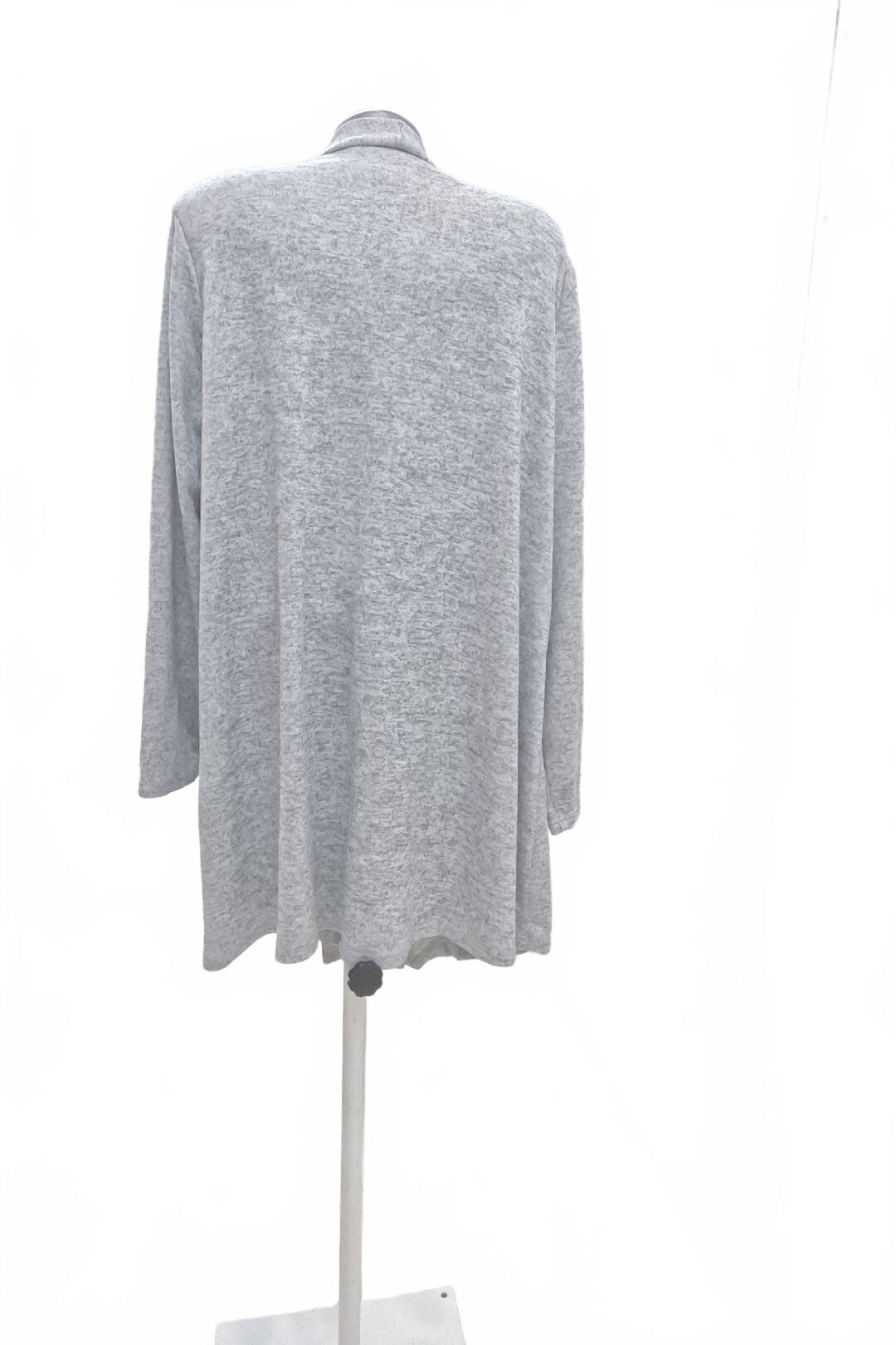 Dámský kardigan Shein, barva šedá, velikost 2XL