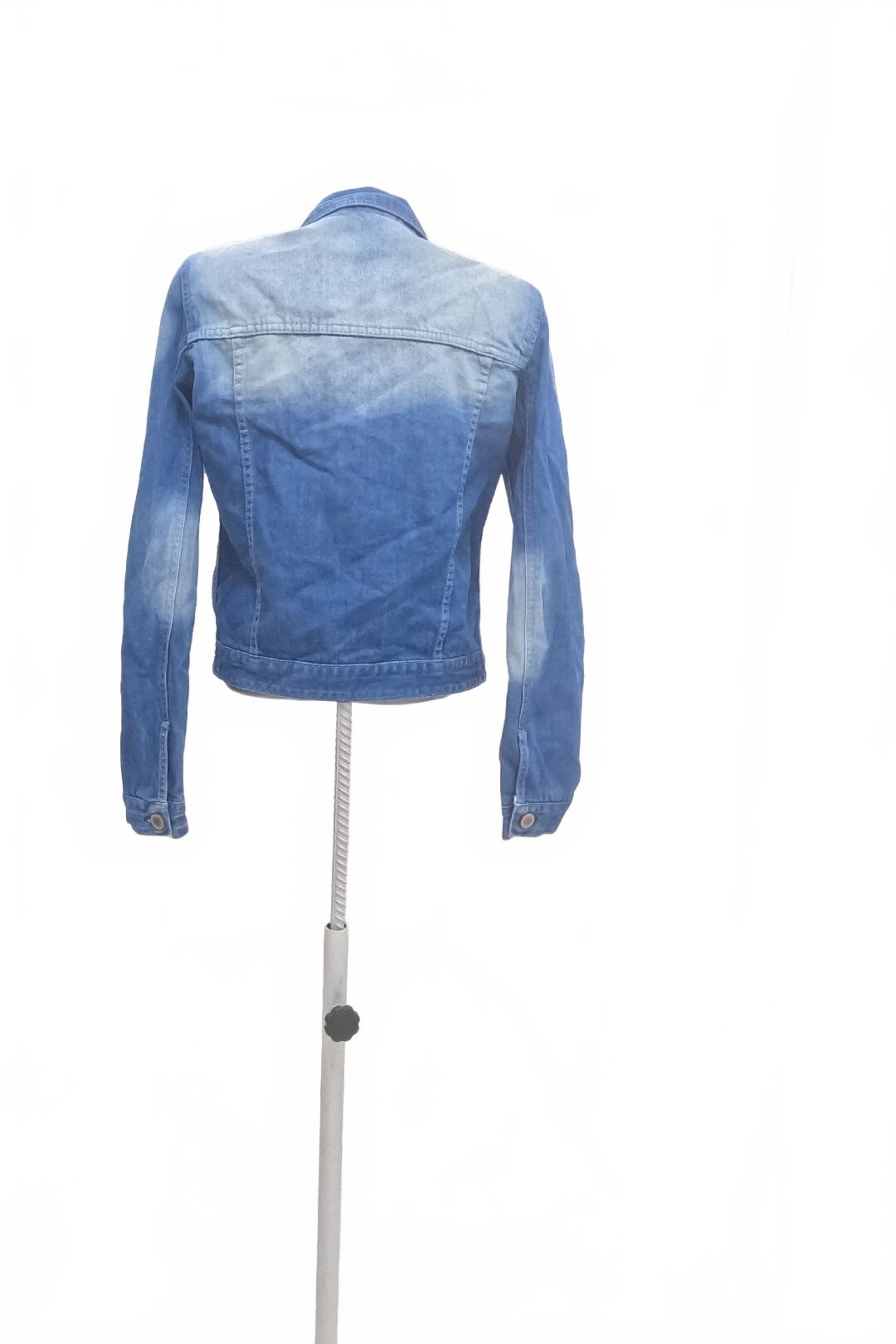 Dámska bunda Madona, farba denim, veľkosť L