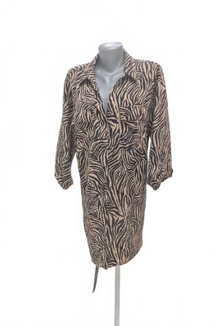 Dámské šaty F&F, barva zvířecí vzory, velikost 48