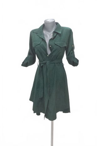 Dámske šaty Genesis, farba zelená, veľkosť S