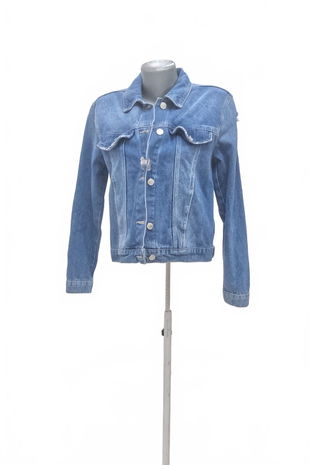 Dámska bunda Stradivarius, farba denim, veľkosť S