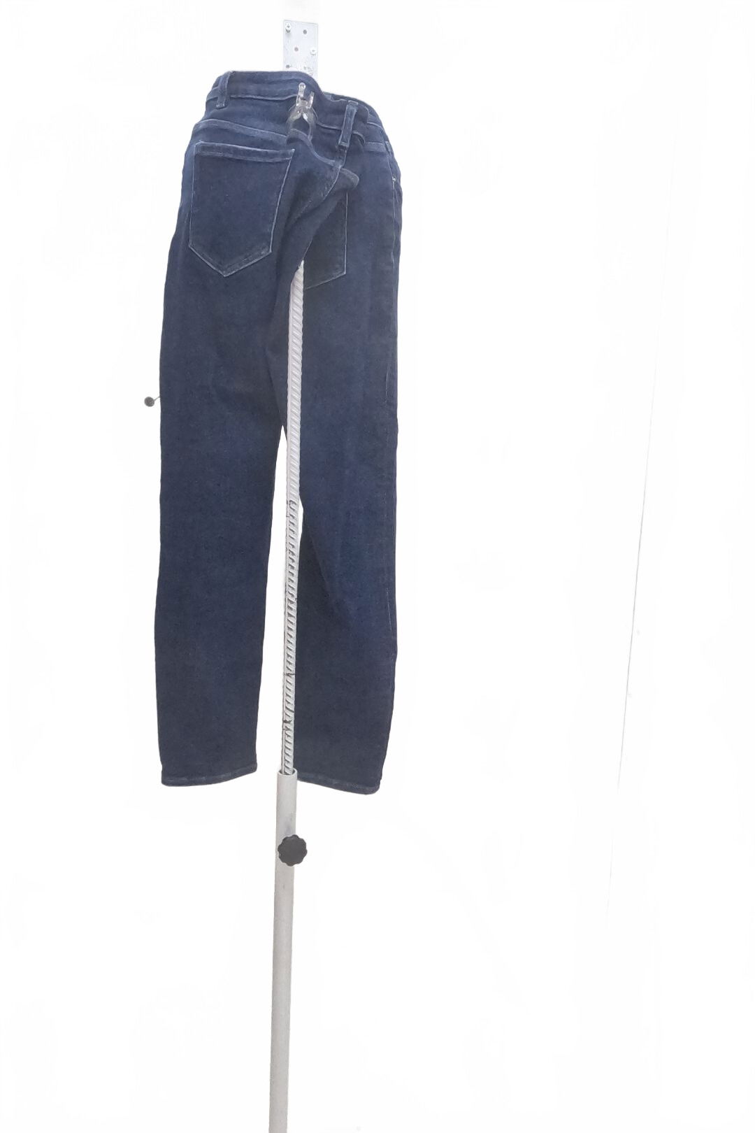 Dámské kalhoty Reserved, barva denim, velikost 46