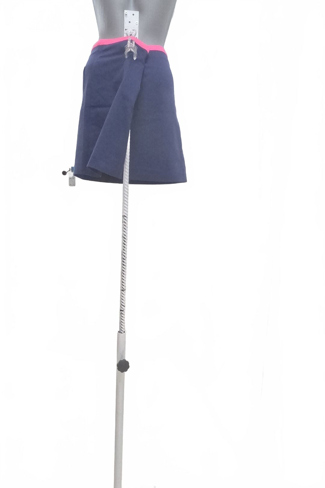 Dámska sukňa H&M, farba modrá, veľkosť 38