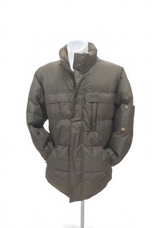 Pánská zimní bunda Genesis, barva khaki, velikost L