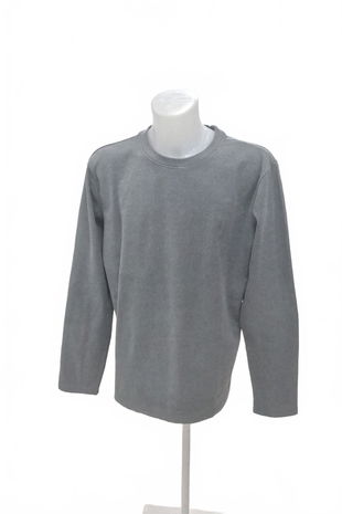 Pánske tričko Genesis bez potlače, farba sivá, veľkosť 2XL