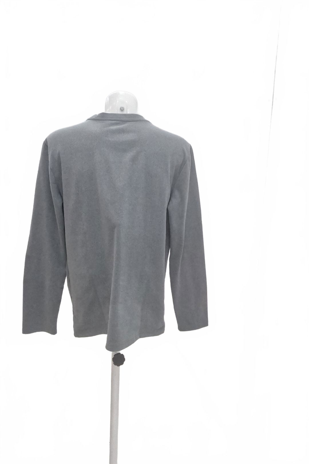 Pánske tričko Genesis bez potlače, farba sivá, veľkosť 2XL