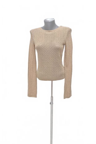 Dámsky sveter Amisu, farba hnedá, veľkosť S