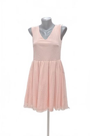 Dámske šaty Mohito, farba ružová, veľkosť S