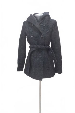 Dámsky zimný kabát Amisu, farba modrá, veľkosť 36