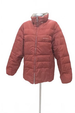 Pánská zimní bunda Alpine Pro, barva červená, velikost XL