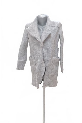 Dámsky kabát Reserved, farba sivá, veľkosť 36
