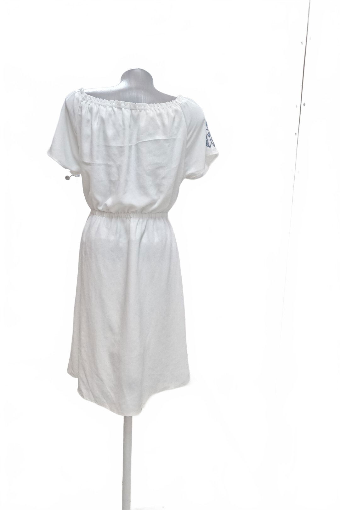 Dámske šaty Gate, farba biela, veľkosť M