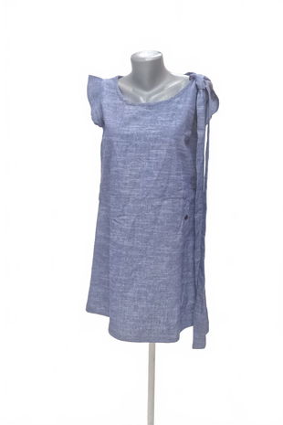 Dámske šaty Kixmi, farba modrá, veľkosť M