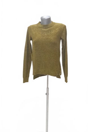 Dámsky sveter H&M, farba zlatá, veľkosť XS