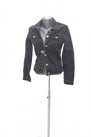 Dámska bunda Zara, farba čierna, veľkosť XS