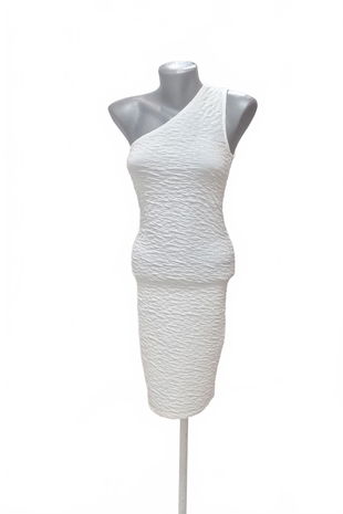 Dámske šaty Sinsay, farba biela, veľkosť S
