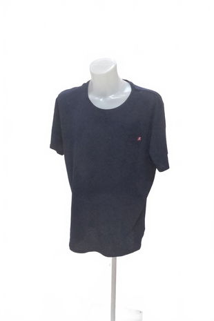 Pánské tričko Jean Pascale bez potisku, barva modrá, velikost 2XL