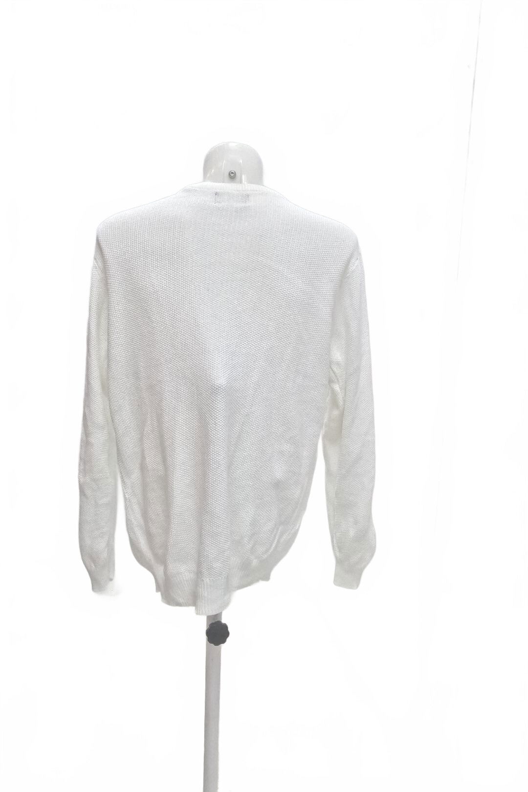 Pánský svetr Jean Pascale, barva bílá, velikost XL