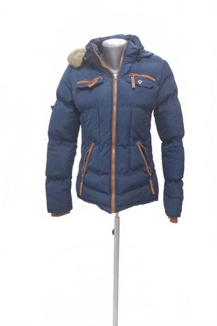 Dámska zimná bunda Gate, farba modrá, veľkosť 38
