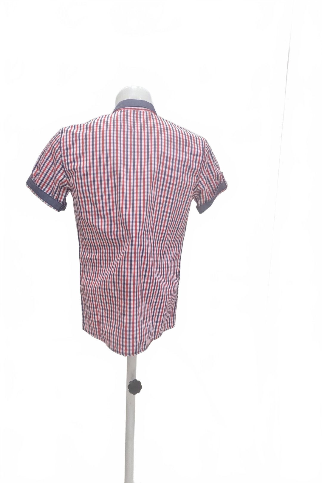 Pánská košile s krátkým rukávem Genesis, barva vzorovaná, velikost L