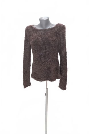 Dámsky sveter Genesis, farba hnedá, veľkosť 44
