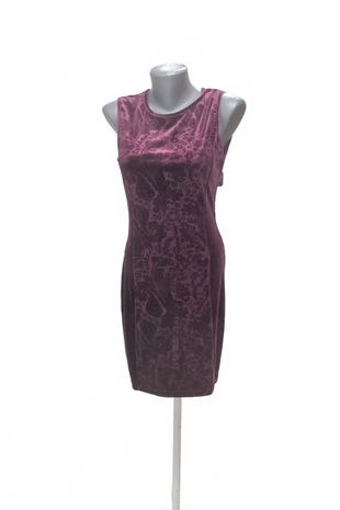 Dámske šaty Amisu, farba fialová, veľkosť 38