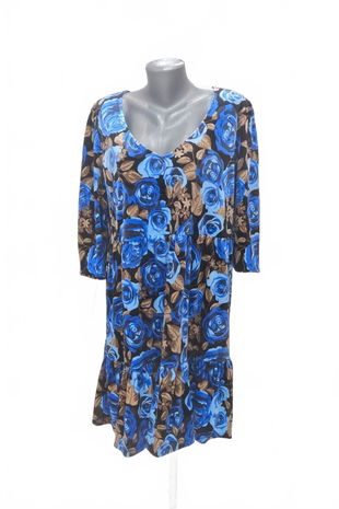 Dámske šaty Rainbow, farba kvetovaná, veľkosť L