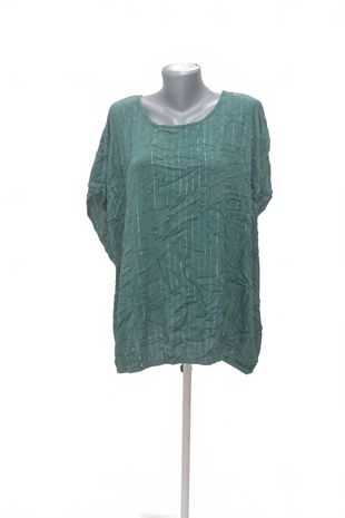 Dámské tričko Kaffe bez potisku, barva pruhovaná, velikost 52