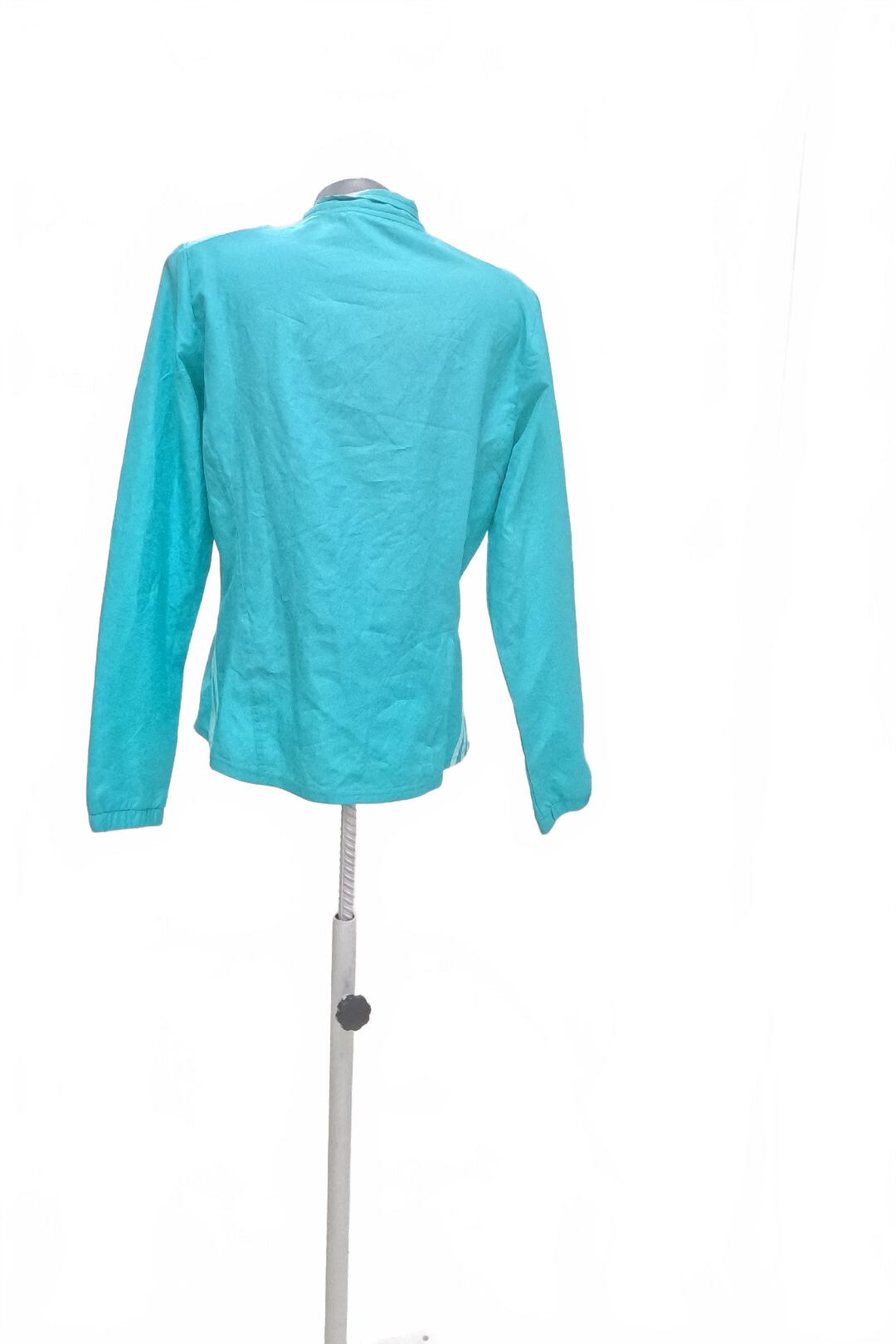 Dámska bunda Adidas, farba tyrkysová, veľkosť 40