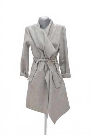 Dámsky kabát Genesis, farba sivá, veľkosť XS