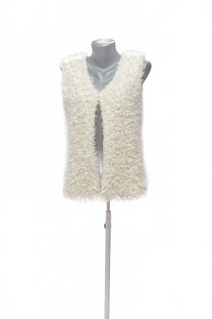 Dívčí vesta Genesis, barva bílá, velikost 170