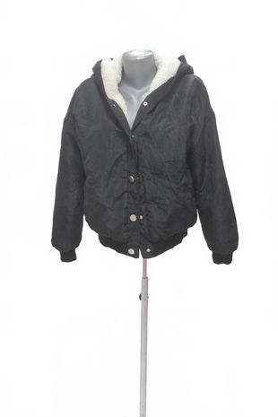 Dámska bunda Shein, farba čierna, veľkosť M