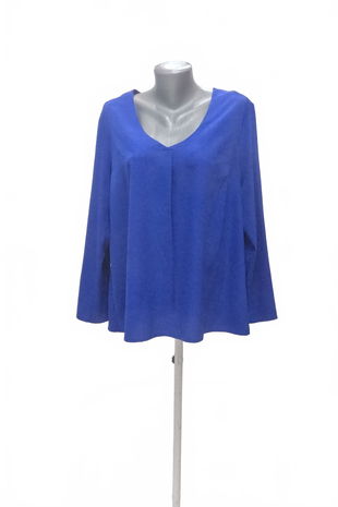 Dámska blúzka Blancheporte, farba modrá, veľkosť 42