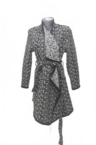 Dámsky kabát Next, farba vzorovaná, veľkosť 36