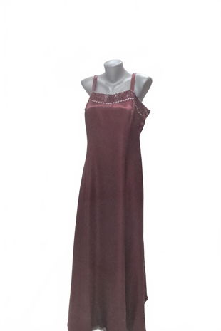 Dámske šaty Genesis, farba bordó, veľkosť 44