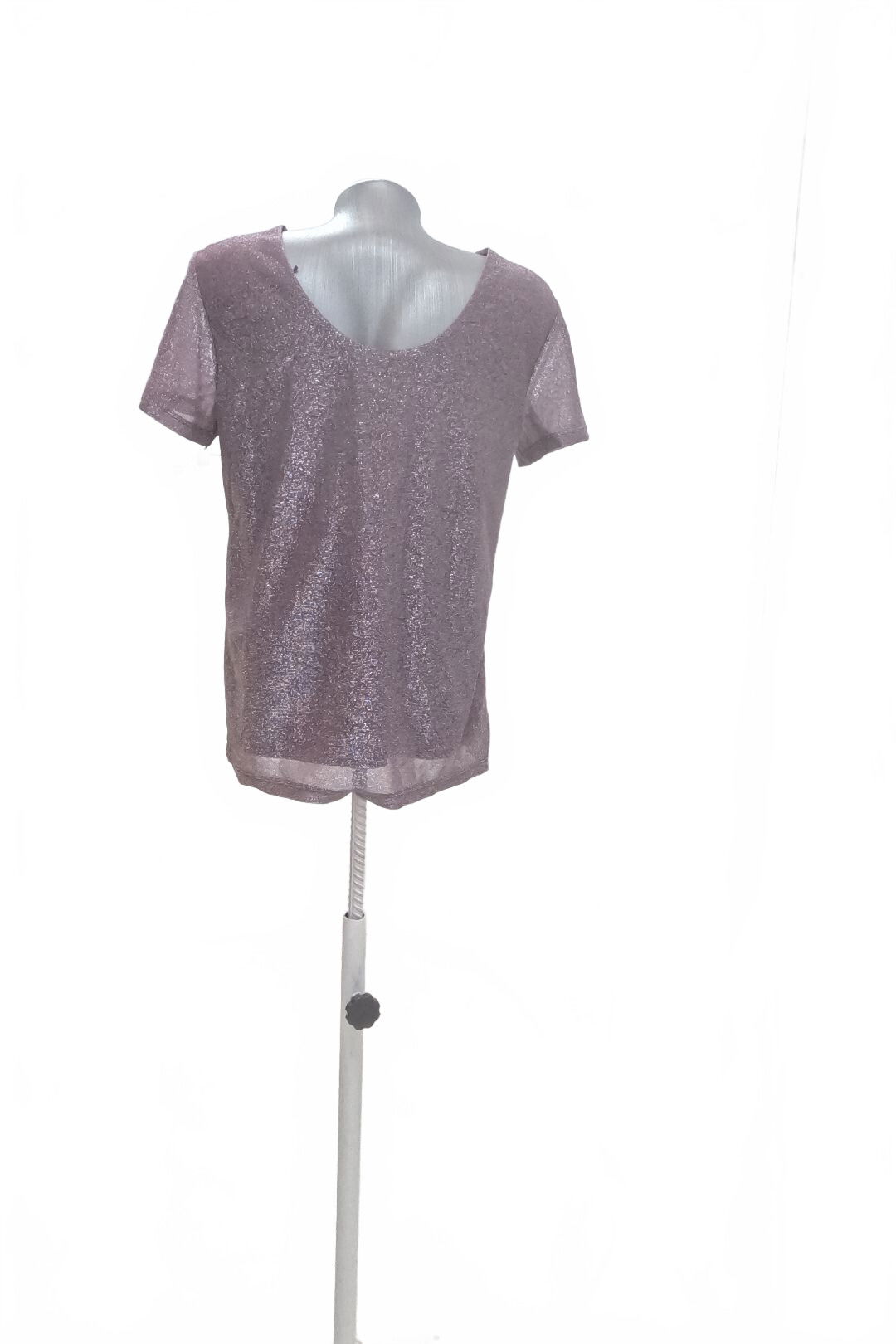 Dámske tričko Esprit bez potlače, farba bordó, veľkosť S