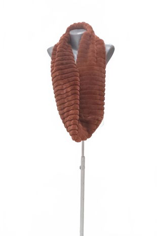 Dámská šála Reserved, barva hnědá