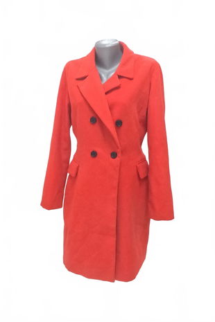 Dámsky kabát Fisherfield, farba červená, veľkosť 38