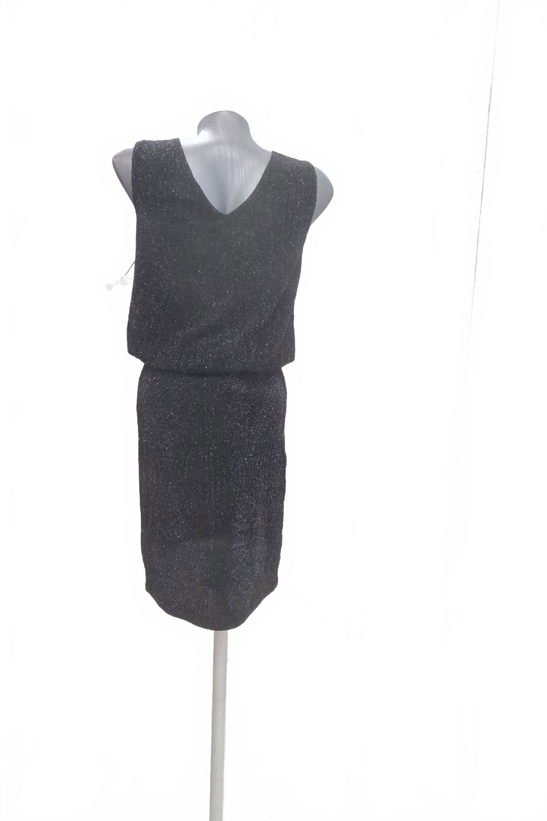 Dámske šaty Vila, farba čierna, veľkosť S