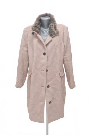 Dámský zimní kabát Montego, barva růžová, velikost XL