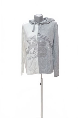 Dámska mikina Monari s potlačou, farba viacfarebná, veľkosť 40