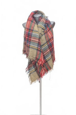 Dámská šála Genesis, barva vzorovaná