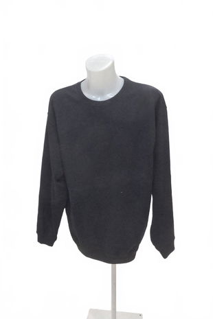 Pánská mikina Genesis bez potisku, barva černá, velikost 2XL