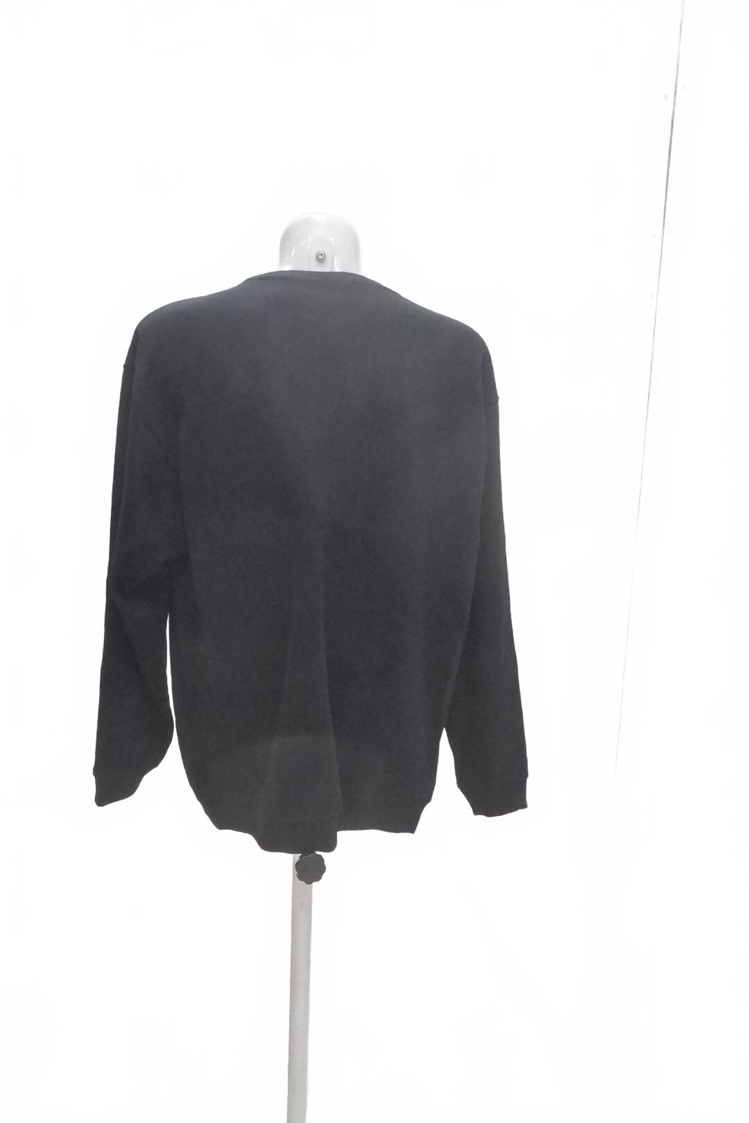 Pánská mikina Genesis bez potisku, barva černá, velikost 2XL