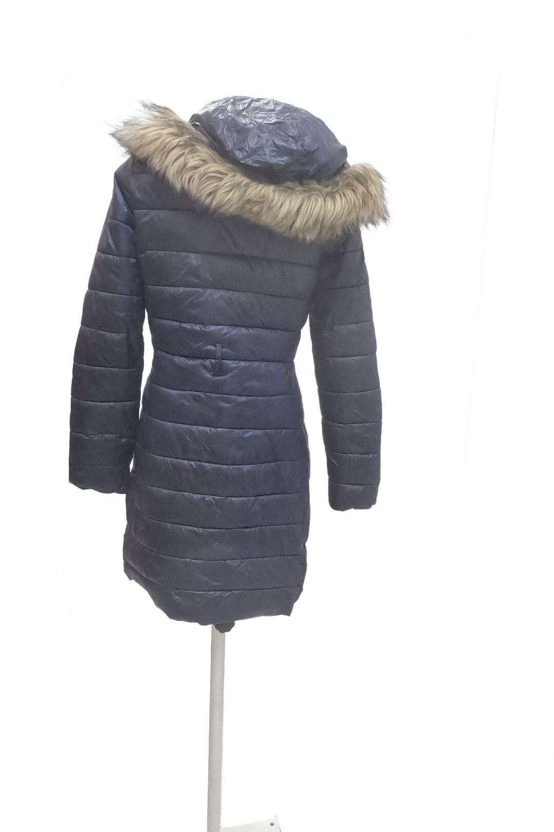 Dámska zimná bunda Reserved, farba modrá, veľkosť 34